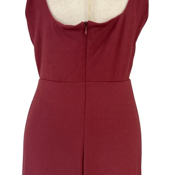 Birdy Grey Dress Women's Large "Alex" Dress in Crepe Rosewood Bridesmaid Formal - Picture 13 of 13